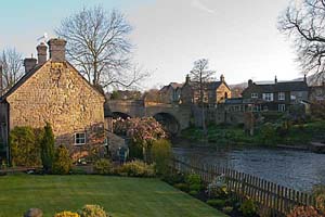 Photograph from  Baslow in Derbyshire