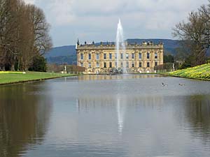 Photograph from  Chatsworth House and Gardens