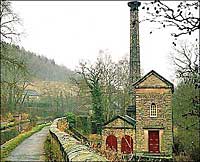 Leawood pump house on Cromford canal
