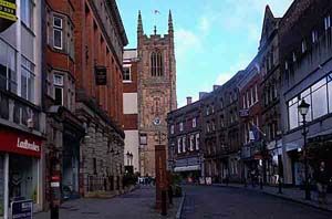 Photographs from  Derby city centre