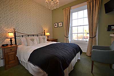 Bedroom at Glendon Guest House,  luxury holiday accommodation at Matlock in  Derbyshire