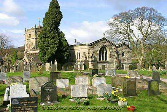St Bartholomew's church at Hognaston in Derbyshire