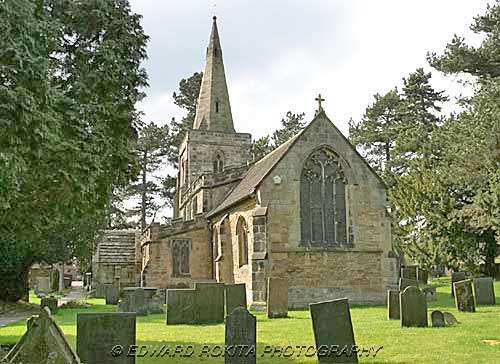 Photograph of Church of the Virgin Mary in Denby, England
