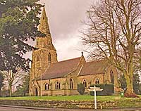 all saint's church in lullington