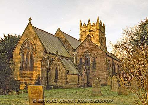 Church of the Holy Cross in Morton,Derbyshire