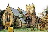 Church of the Holy Cross in Morton,Derbyshire