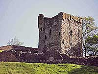 Peveril Castle at Castleton
