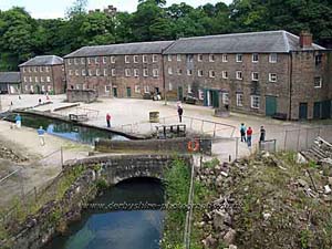 Derbyshire UK Photograph Gallery - Photographs from  Derbyshire and the Peak District - Cromford Mill