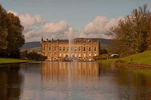 Derbyshire UK Photograph Gallery - Photographs from  Derbyshire and the Peak District - Chatsworth House