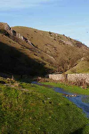 Photograph   from Wolfscote Dale in Derbyshire