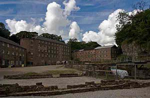 Photograph   from  Cromford mill in Derbyshire