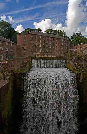 Derbyshire UK Photograph Gallery - Photographs from  Derbyshire and the Peak District - Cromford Mill