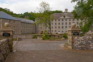 Photograph   from Cressbrook Mill in Derbyshire