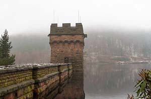 Photograph   from  the Upper Derwent Valley , Derbyshire derwent dam  