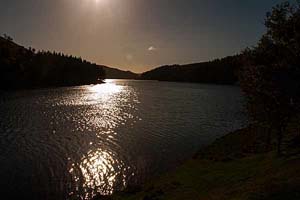 Photograph   from  the Upper Derwent Valley , Derbyshire  - howden reservoir