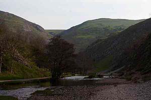 Photograph   from  Dovedale in Derbyshire
