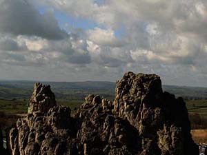 Photograph    Harborough Rocks in  Derbyshire 