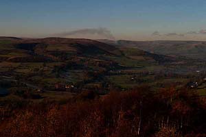 Photograph   from  the Upper Derwent Valley , Derbyshire - from Surprise View