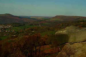 Photograph   from Surprise view  in Derbyshire