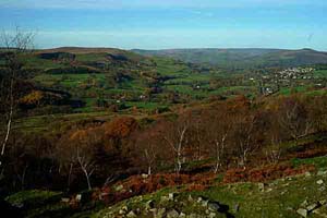 Photograph   from Surprise view  in Derbyshire