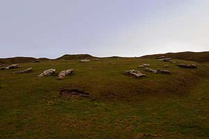 Photograph from arbor low stone circle