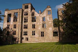 Photograph from  Derbyshire  Hardwick Old Hall