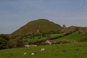 Photograph   from     the upper dove valley  in   Derbyshire 
