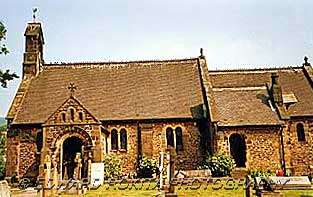 church in rowsley, derbyshire