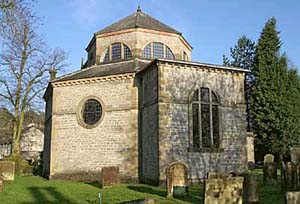 St Martin's church at Stoney Middleton in Derbyshire
